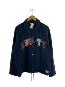 9090◆ジャケット/L/コットン/NVY/NN1328/Arch Logo Cotton Coach Jacket