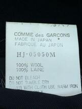COMME des GARCONS HOMME◆ジャケット/M/ウール/BLK_画像4