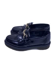 Dr.Martens◆ADRIAN SNAFFLE/ローファー/UK4/BLK/レザー/25024001//