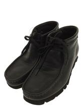 Clarks◆WallabeeBT GTX/ブーツ/UK8/BLK/レザー//_画像2