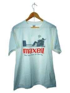 ANVIL◆90S/MAXELL/Tシャツ/XL/コットン/ホワイト//