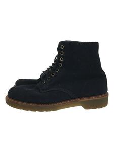 Dr.Martens◆レースアップブーツ/UK6/NVY/ウール//