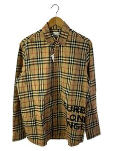 BURBERRY◆長袖シャツ/M/コットン/BRW/チェック/8017567/69E//