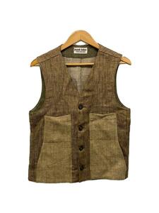 FRANKLEDER◆VINTAGE FABRIC EDITION VEST/S/リネン/0517053//