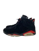 NIKE◆AIR JORDAN 6 RETRO/エアジョーダンレトロ/ブラック/384664-060/28cm/BLK//_画像1