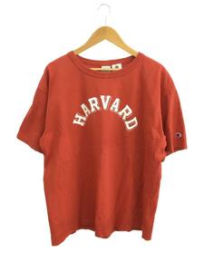 Champion◆Tシャツ/XL/コットン/RED/T1011/HARVARD UNIVERSITY//