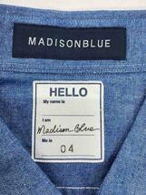 MADISONBLUE◆長袖シャツ/4/コットン/NVY/無地/MB204-5055//_画像3