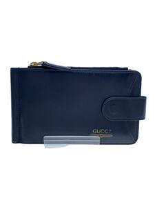 GUCCI◆グッチ/マネークリップ/カードケース/573117/レザー/ブラック//