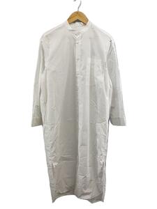 ATON◆Giza broad shirt dress/シャツワンピース/1/コットン/WHT/OP.AG.BW.0801