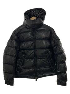 MONCLER◆ダウンジャケット/2/ナイロン/ブラック/H20911A53600 68950/MAYA/マヤ/フード脱着//