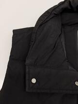WHITE MOUNTAINEERING◆23AW/DOWN VEST/ダウンベスト/1/ナイロン/BLK/WM2373202/無地_画像5