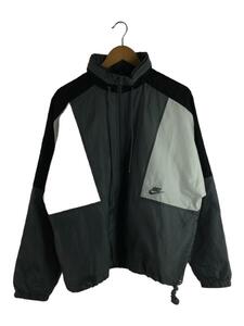 NIKE◆AS M NSW RE-ISSUE JKT WVN/XL/ポリエステル/SLV/AQ1891-065//