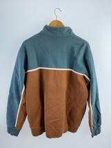 Supreme◆17AW/2-Tone Half Zip Sweatshirt/XL/コットン//_画像2