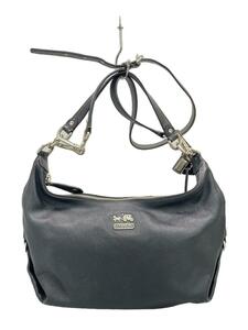 COACH◆ショルダーバッグ/レザー/BLK/14304//