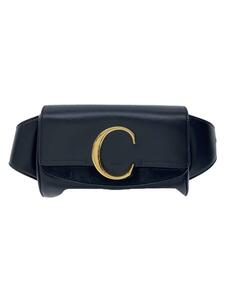 Chloe* waist bag / leather /BLK/ plain /CHC19US195A3723w