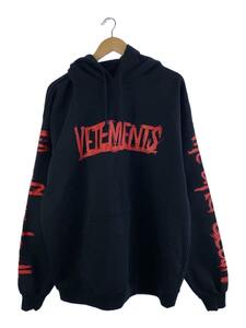 VETEMENTS◆パーカー/XS/コットン/BLK/UA52TR910R