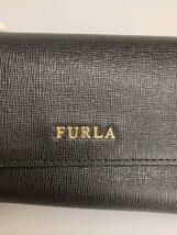 FURLA◆3つ折り財布/ブラック/レディース/872817_画像3