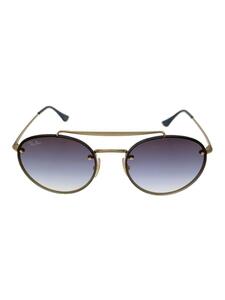 Ray-Ban◆BLAZE ROUND DOUBLE BRIDGE/GLD/BLK/RB3614-N/54□18