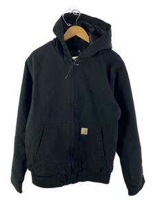 Carhartt◆ジャケット/S/コットン/BLK/無地/J130-M