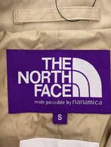 THE NORTH FACE PURPLE LABEL◆ステンカラーコート_NP2412N/S/ポリエステル/ベージュ/タグ_画像3