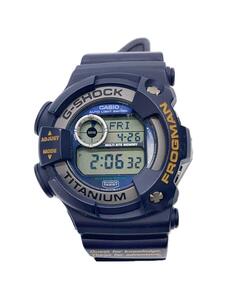 CASIO◆FROGMAN/クォーツ腕時計・G-SHOCK/デジタル/ネイビー