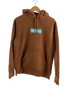 Supreme◆17FW/Box Logo Hooded Sweatshirt/M/コットン/BRW