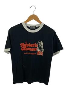 HYSTERIC GLAMOUR◆Tシャツ/S/コットン/BLK/02231CT17/23SS/UNTAMED YOUTH