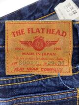 THE FLAT HEAD◆ストレートパンツ/29/デニム/IDG/無地/3001Z_画像4