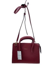 FURLA◆ショルダーバッグ/-/BRD/無地/f7347