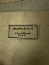 MAISON KITSUNE◆トートバッグ/コットン/IVO/du05110ww0008//_画像5