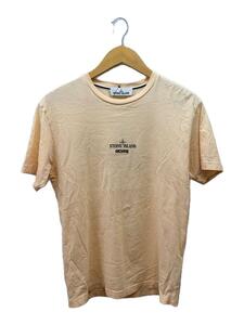 STONE ISLAND◆Tシャツ/S/コットン/ピンクベージュ/プリント/68152NS91//