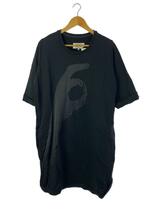 MM6◆15AW/半袖ワンピース/XL/コットン/ブラック/S52CT0089//_画像1