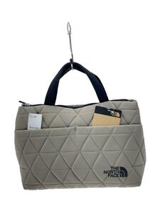 THE NORTH FACE◆GEOFACE BOX TOTE/トートバッグ/-/KHK/無地/NM32355