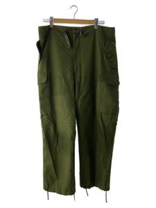 MILITARY◆カナダ軍/オーバーパンツ/WINDPROOF/カーゴパンツ/7036/コットン/KHK