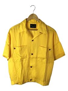 HAVERSACK◆Poplin Shirt/半袖シャツ/M/レーヨン/YLW