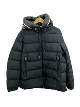 MONCLER◆ダウンジャケット/6/ポリエステル/BLK/H20911A00105_画像1