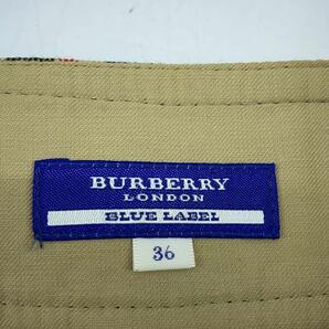 BURBERRY LONDON◆スカート/36/コットン/BRW/チェック//の画像4