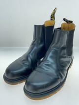 Dr.Martens◆CHELSEA BOOT/チェルシーブーツ/サイドゴアブーツ/UK8/BLK/レザー/2976//_画像2