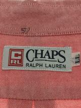 CHAPS RALPH LAUREN◆半袖シャツ/LL/コットン/PNK//_画像3