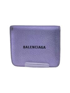 BALENCIAGA◆2つ折り財布/-/PUP/無地/メンズ/594216 5360 S584048