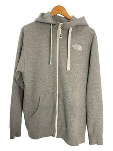 THE NORTH FACE◆REARVIEW FULLZIP HOODIE_リアビューフルジップフーディ/NT62130/グレー/XL