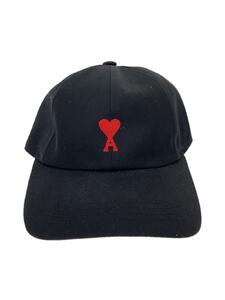 AMI Alexandre Mattiussi◆AMI DE COEUR CAP/ロゴ刺繍ローキャップ/FREE/ブラック/黒/BFUCP213