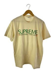 Supreme◆Tシャツ/M/コットン/BEG/無地/20FW/Nuova York Tee