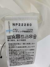 THE NORTH FACE◆SWALLOWTAIL VENT HOODIE_スワローテイルベントフーディ/M/ナイロン/WHT/無地_画像4