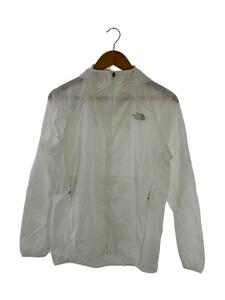 THE NORTH FACE◆SWALLOWTAIL VENT HOODIE_スワローテイルベントフーディ/M/ナイロン/WHT/無地