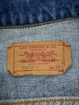 Levi’s◆Gジャン/42/コットン/IDG/71506-0215/CANADA製_画像3