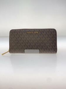 MICHAEL KORS◆長財布/-/BRW/総柄/レディース/35H8GTVT1B