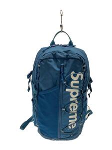 Supreme◆17ss Backpack/リュック/ナイロン/BLU/プリント