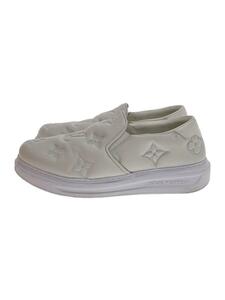 LOUIS VUITTON◆ローカットスニーカー/UK8/WHT/レザー/1A9K9D