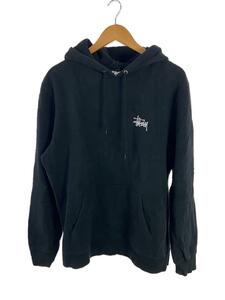 STUSSY◆パーカー/L/コットン/BLK/無地/RN94974 CA28629